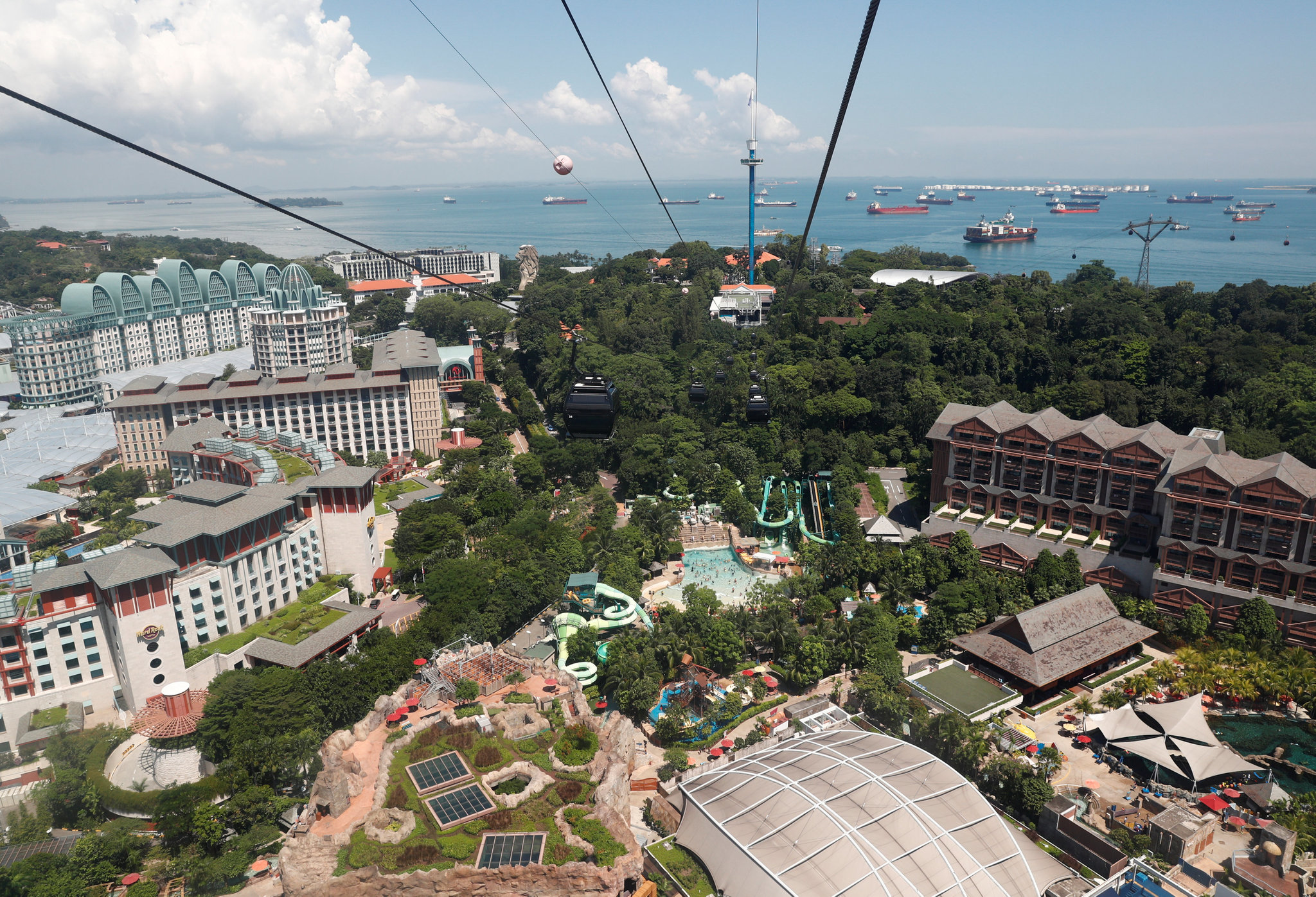 Trump and Kim’s Secluded Singapore Pleasure Island